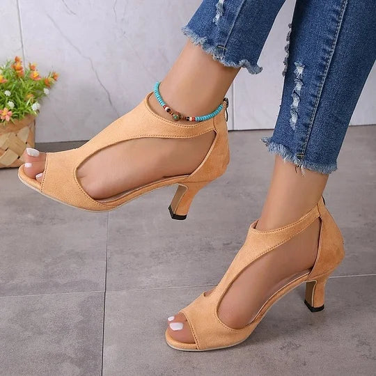 ZAIDA - SANDALIAS DE TACÓN ELEGANTES