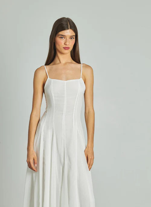 MARCELINA - VESTIDO LARGO CON TIRANTES