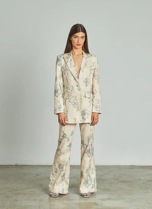 LEONARDA - CONJUNTO BLAZER Y PANTALÓN
