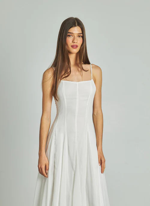 MARCELINA - VESTIDO LARGO CON TIRANTES