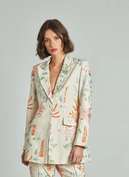 LEONARDA - CONJUNTO BLAZER Y PANTALÓN