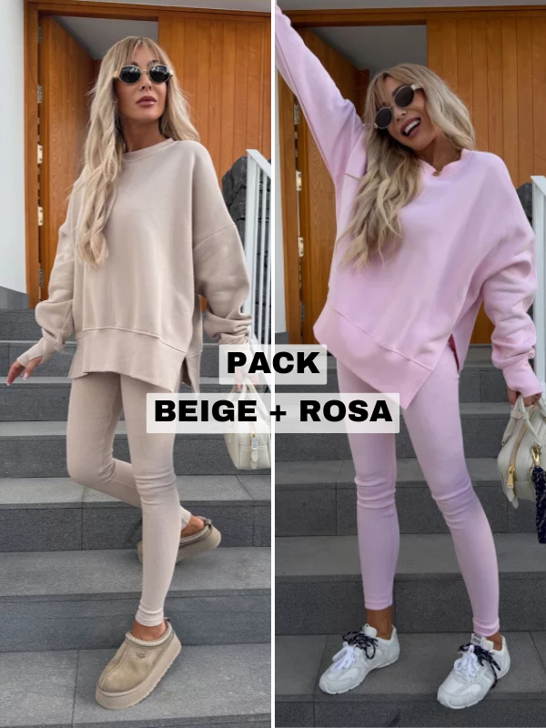 AITANA - PACK 2X CONJUNTO JERSEY Y LEGGING