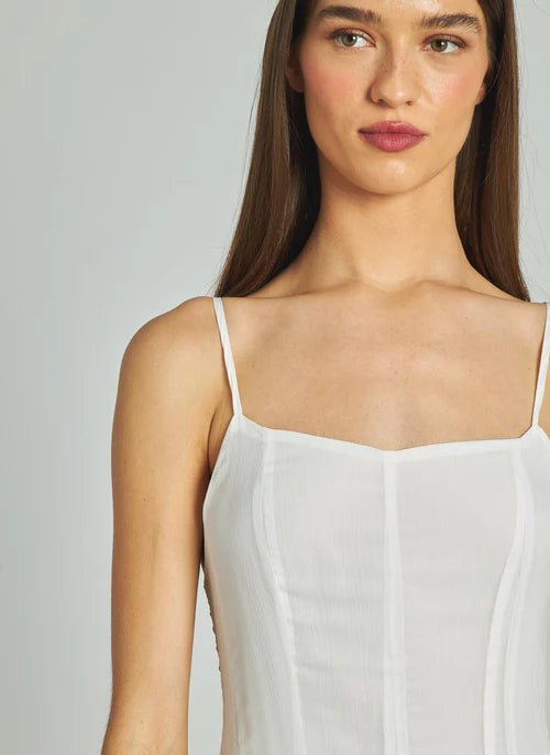 MARCELINA - VESTIDO LARGO CON TIRANTES