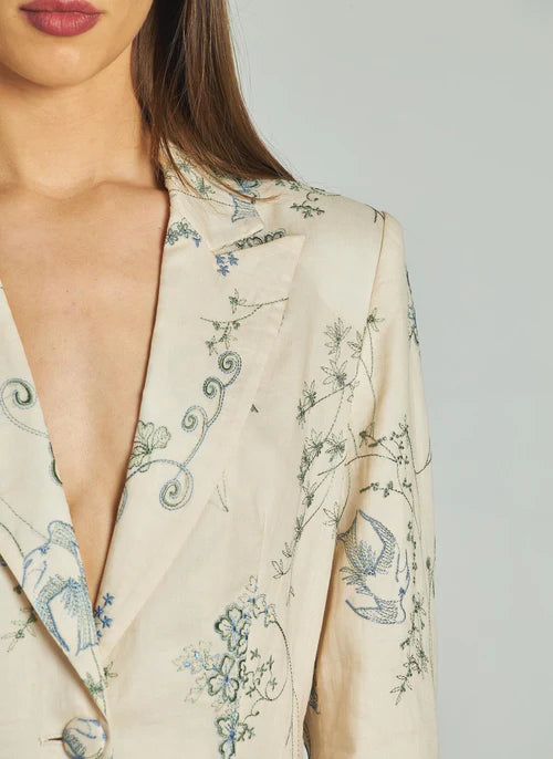 LEONARDA - CONJUNTO BLAZER Y PANTALÓN