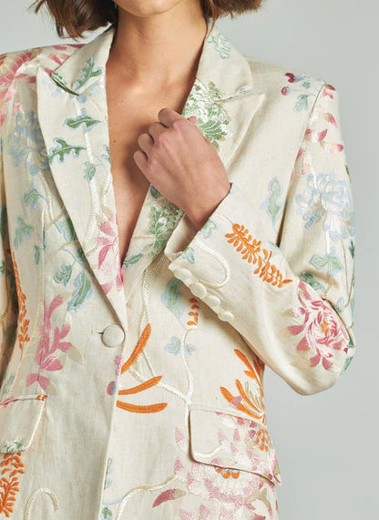 LEONARDA - CONJUNTO BLAZER Y PANTALÓN