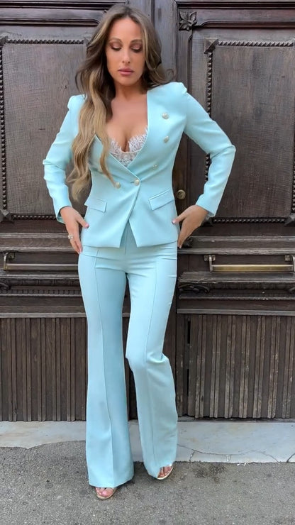AIDA - CONJUNTO BLAZER Y PANTALÓN