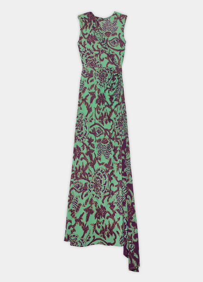DEYANIRA - VESTIDO MIDI CON ESTAMPADO