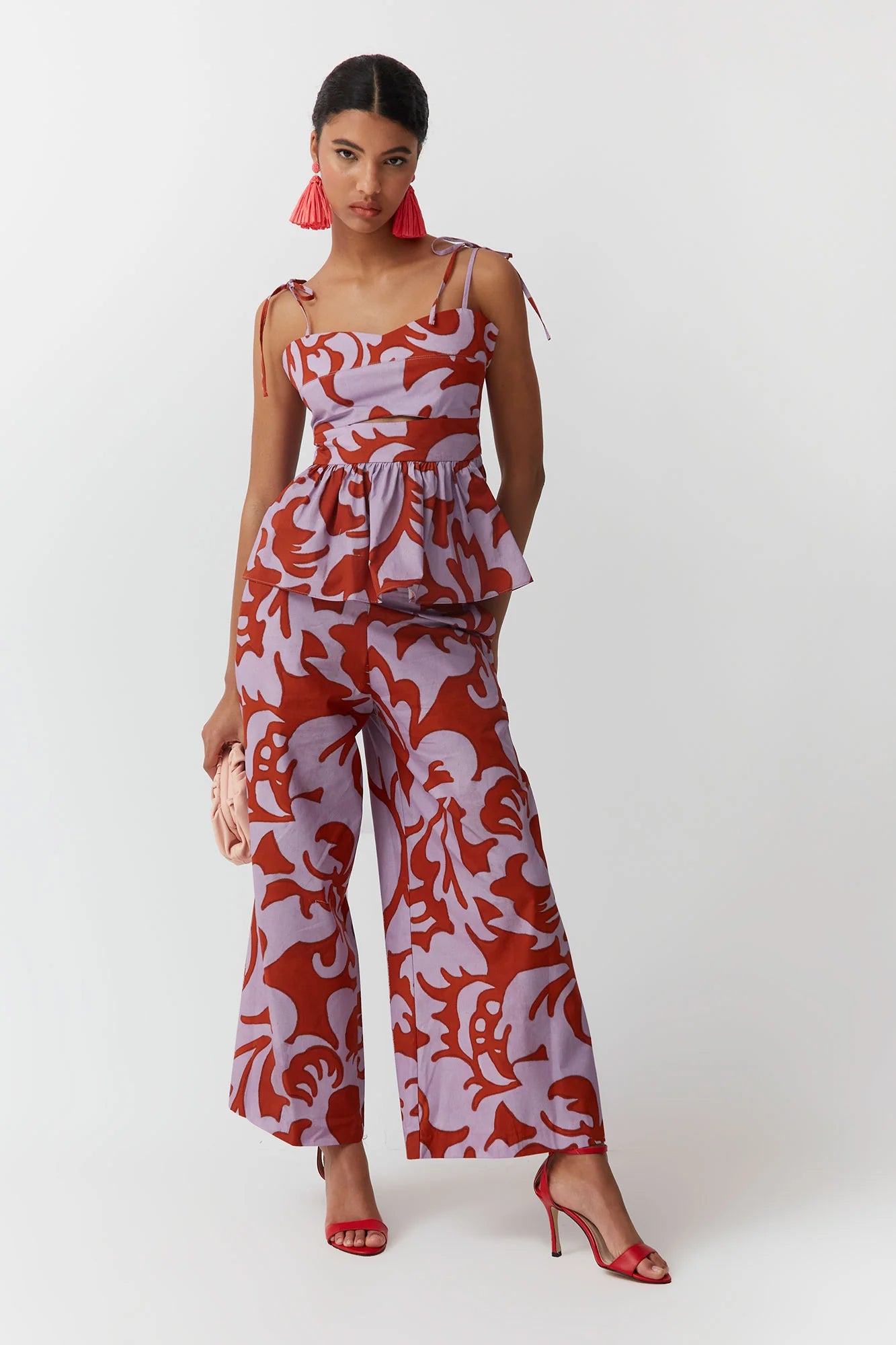 VICENTA - CONJUNTO TOP Y PANTALÓN