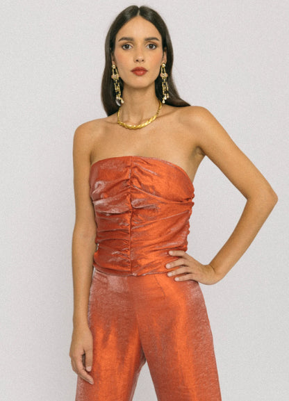 CARMINA - CONJUNTO TOP Y PANTALÓN