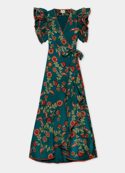 MELINA - VESTIDO CON ESTAMPADO FLORAL