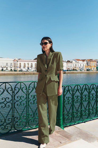 EUSEBIA - CONJUNTO CHAQUETA Y PANTALÓN