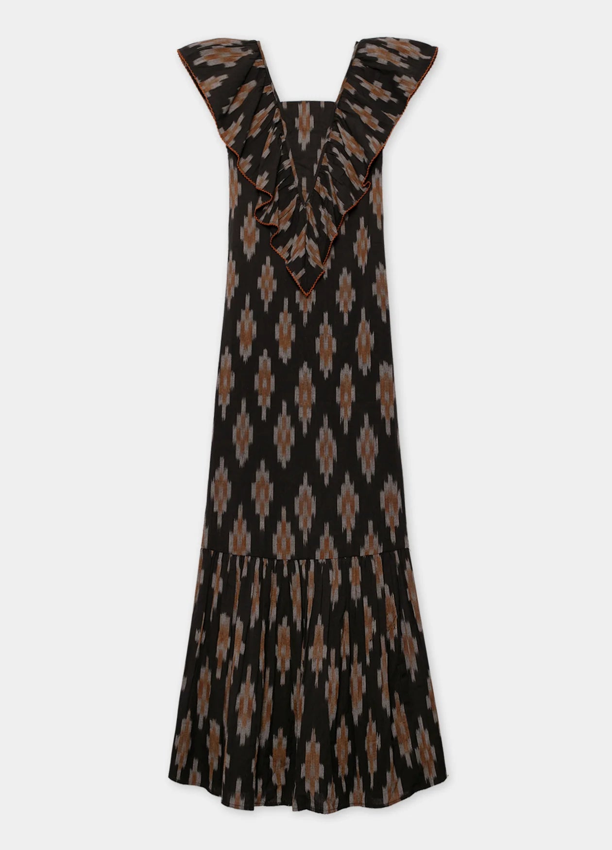 MIREYA - VESTIDO MIDI CON ESTAMPADO