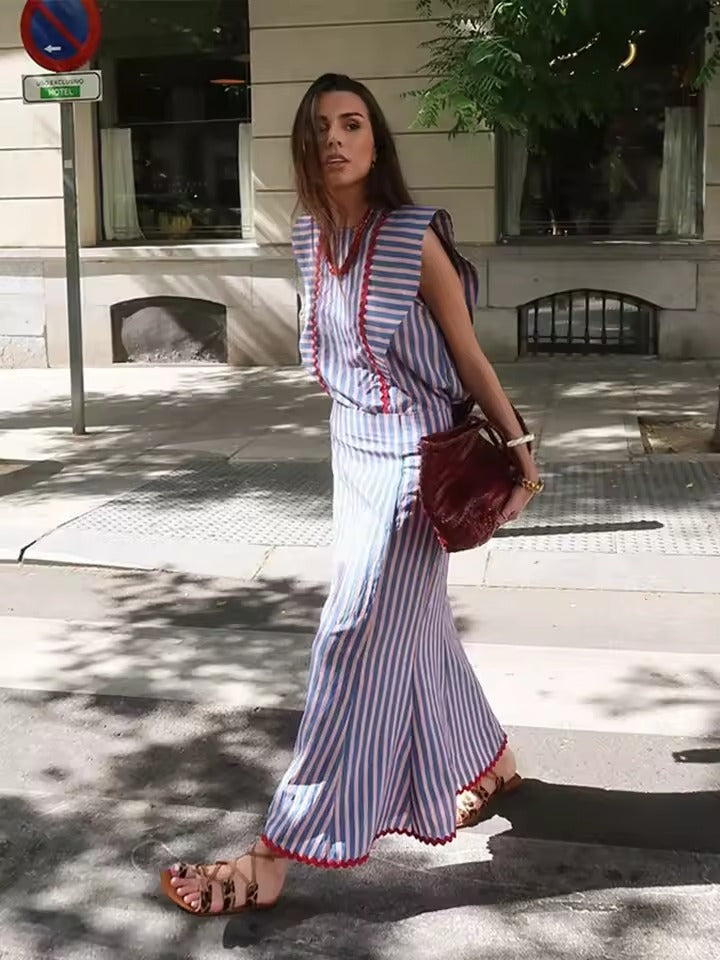NEREIDA - VESTIDO MIDI CON MANGAS AMPLIAS