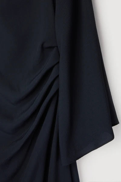 NÉLIDA - VESTIDO MIDI ASIMETRÍCO