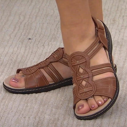 ROBERTA - SANDALIAS PLANAS ERGONÓMICAS