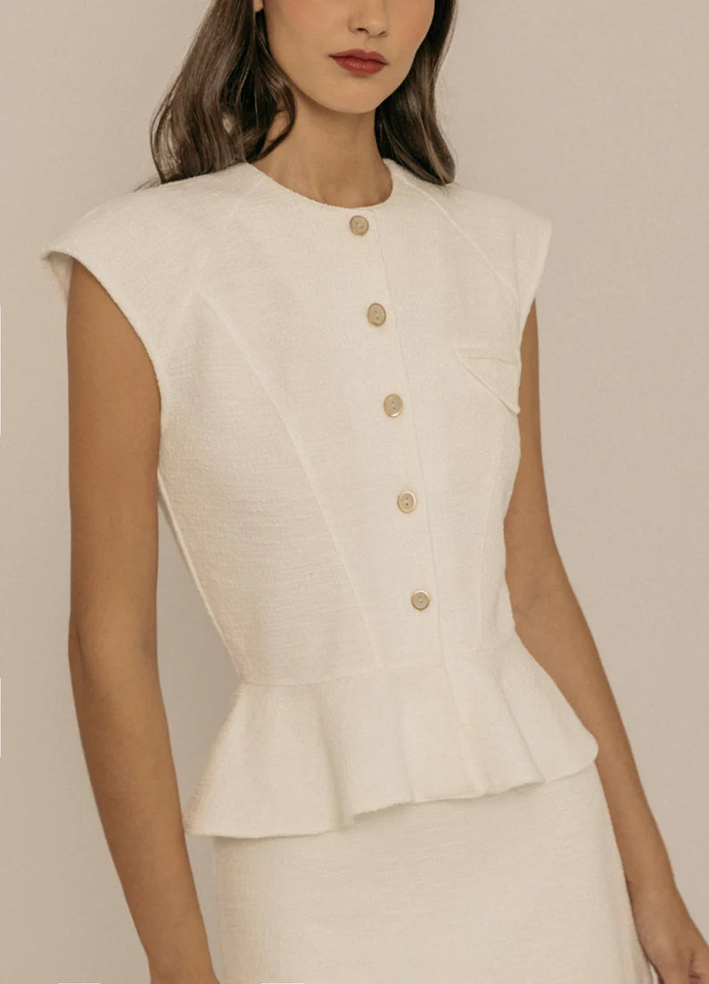 BRÍGIDA - CONJUNTO TOP Y PANTALÓN