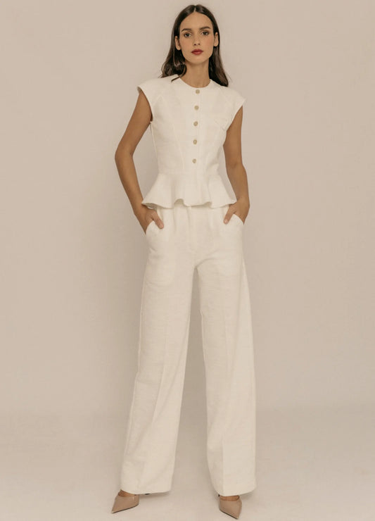 BRÍGIDA - CONJUNTO TOP Y PANTALÓN