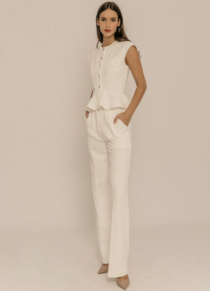 BRÍGIDA - CONJUNTO TOP Y PANTALÓN