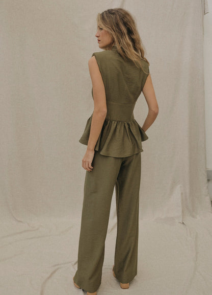 JUSTA - CONJUNTO TOP Y PANTALÓN