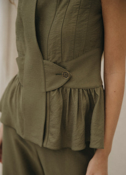 JUSTA - CONJUNTO TOP Y PANTALÓN