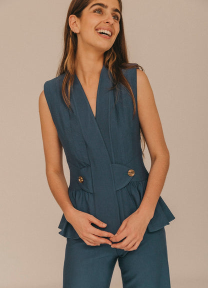 JUSTA - CONJUNTO TOP Y PANTALÓN