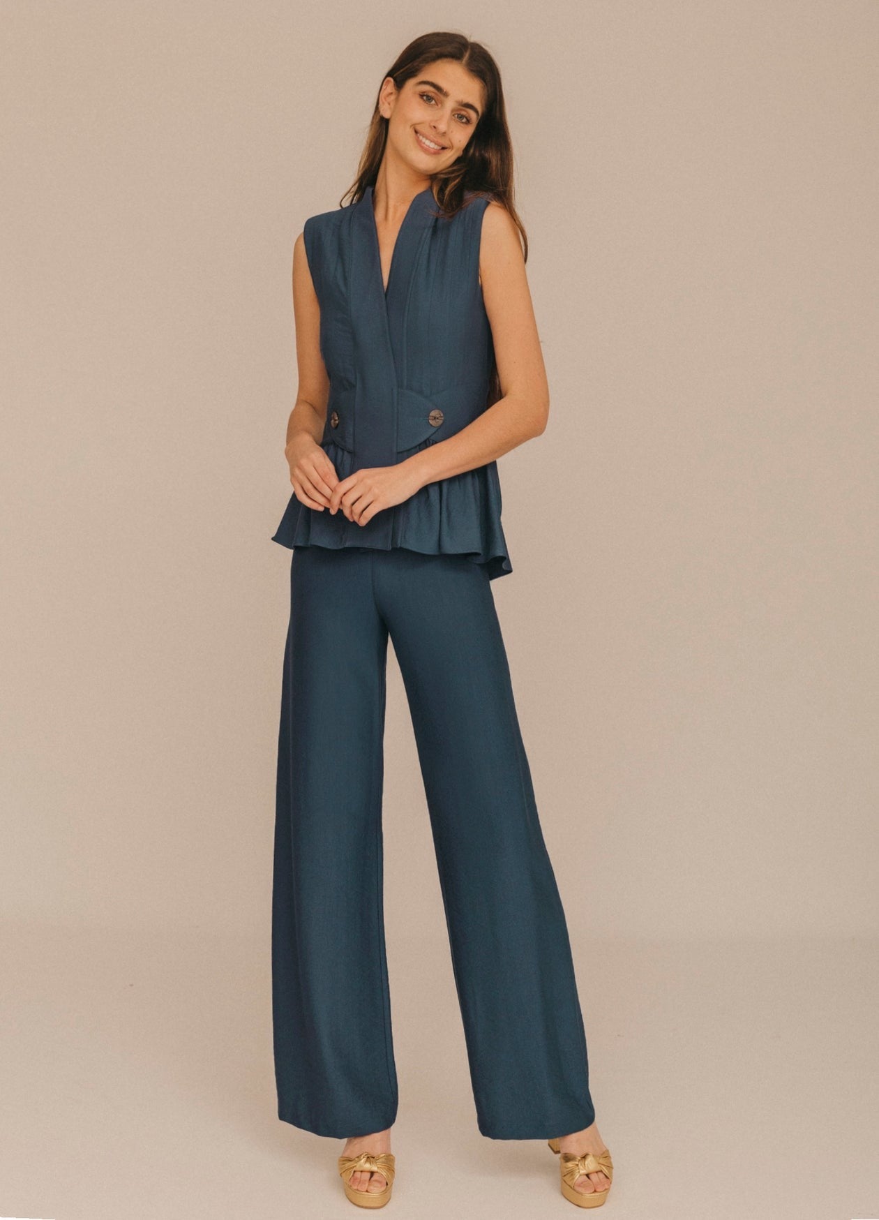 JUSTA - CONJUNTO TOP Y PANTALÓN