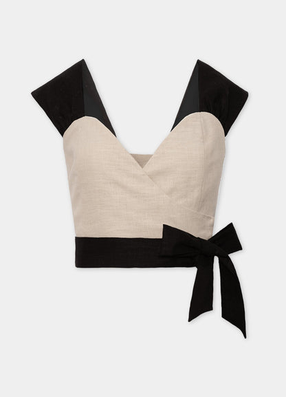 BALBINA - CONJUNTO TOP Y FALDA