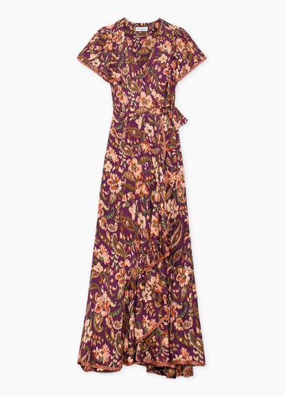 ANITA - VESTIDO CRUZADO CON ESTAMPADO