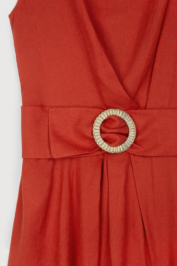 LORENZA - VESTIDO CON ESCOTE REDONDO