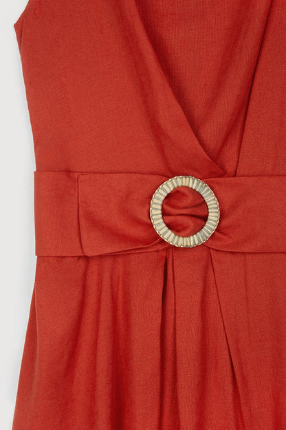 LORENZA - VESTIDO CON ESCOTE REDONDO
