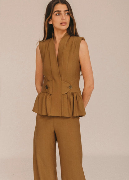 JUSTA - CONJUNTO TOP Y PANTALÓN