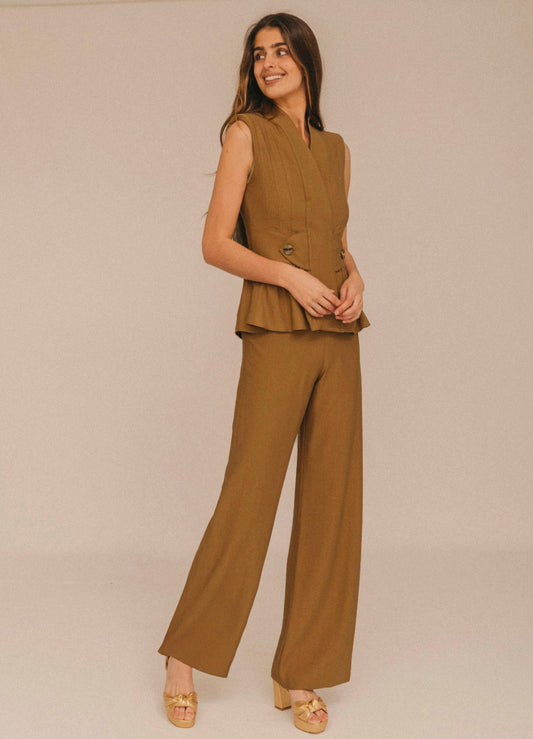 JUSTA - CONJUNTO TOP Y PANTALÓN