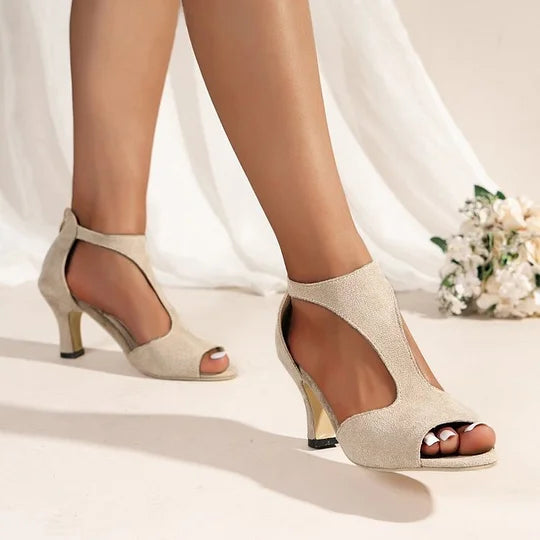 ZAIDA - SANDALIAS DE TACÓN ELEGANTES
