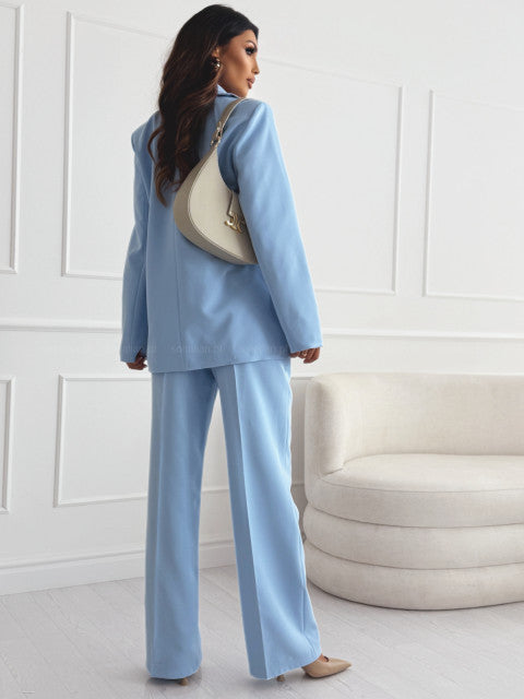 FABIANA - CONJUNTO DE BLAZER Y PANTALÓN