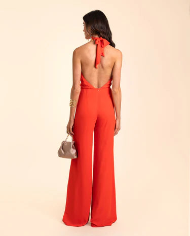 LILIBETH - MONO PALAZZO CON CUELLO HALTER