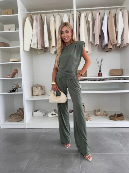 PETRA - CONJUNTO BLUSA Y PANTALÓN