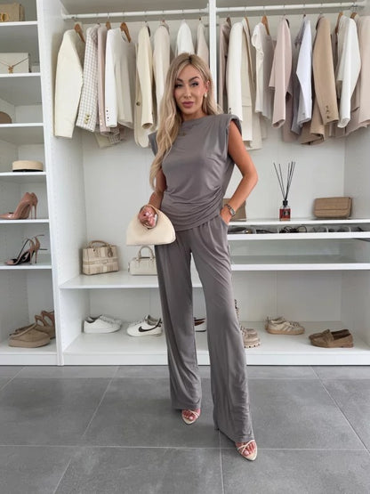 PETRA - CONJUNTO BLUSA Y PANTALÓN