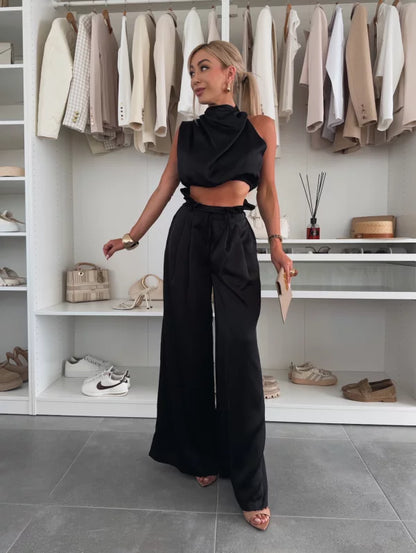 CONCEPCIÓN - CONJUNTO TOP Y PANTALÓN