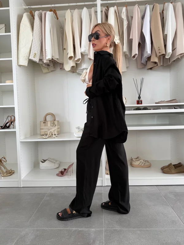 SHEILA - CONJUNTO CAMISA Y PANTALÓN