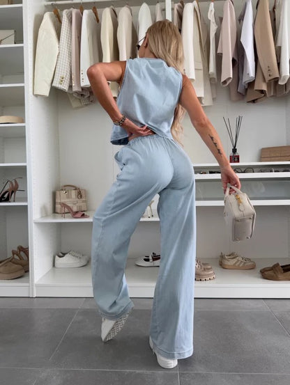 GIANNA - CONJUNTO PANTALÓN Y CHALECO