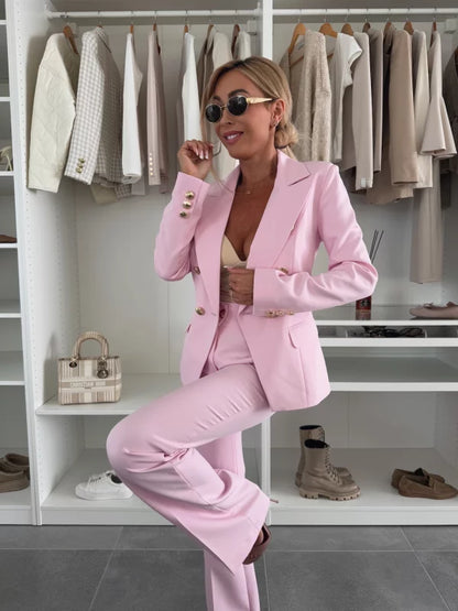 FÁTIMA - CONJUNTO DE BLAZER Y PANTALÓN