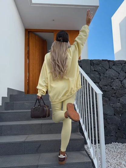 AMARA - CONJUNTO SUDADERA Y LEGGING