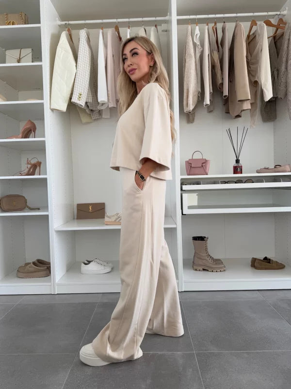 AURORA - CONJUNTO DE BLUSA Y PANTALÓN