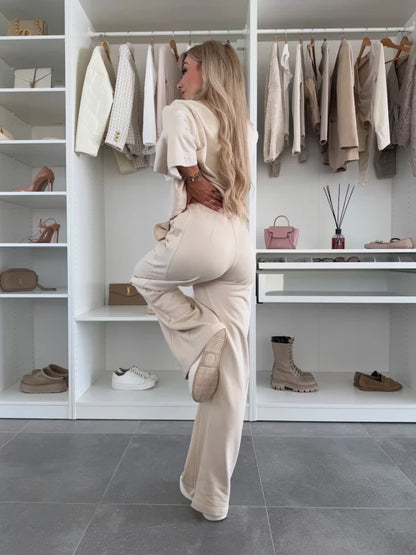 AURORA - CONJUNTO DE BLUSA Y PANTALÓN