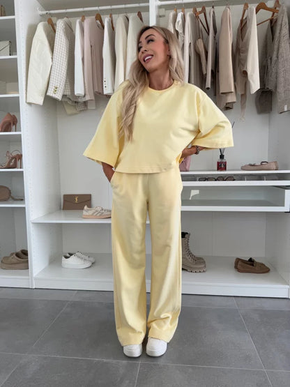 AURORA - CONJUNTO DE BLUSA Y PANTALÓN