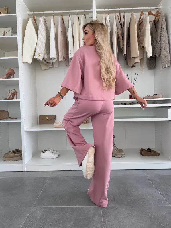 AURORA - CONJUNTO DE BLUSA Y PANTALÓN
