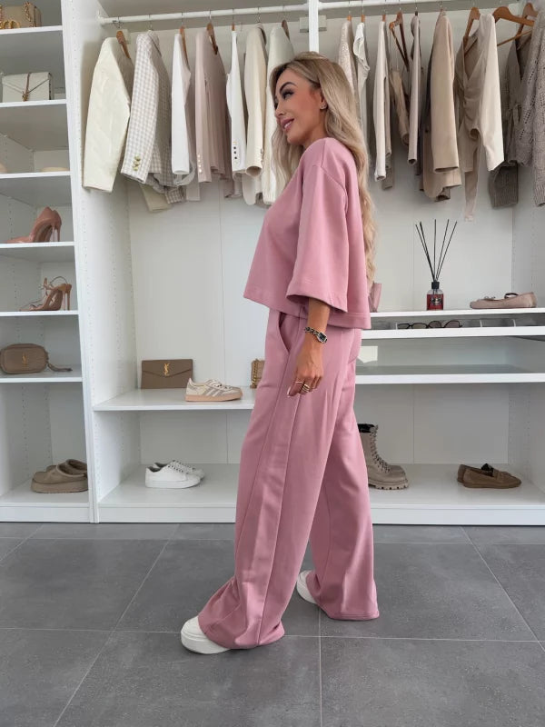AURORA - CONJUNTO DE BLUSA Y PANTALÓN