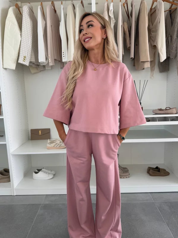 AURORA - CONJUNTO DE BLUSA Y PANTALÓN