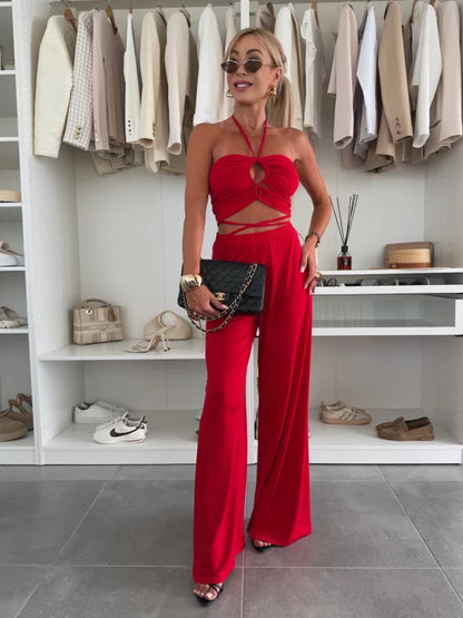 INMACULADA - CONJUNTO TOP Y PANTALÓN