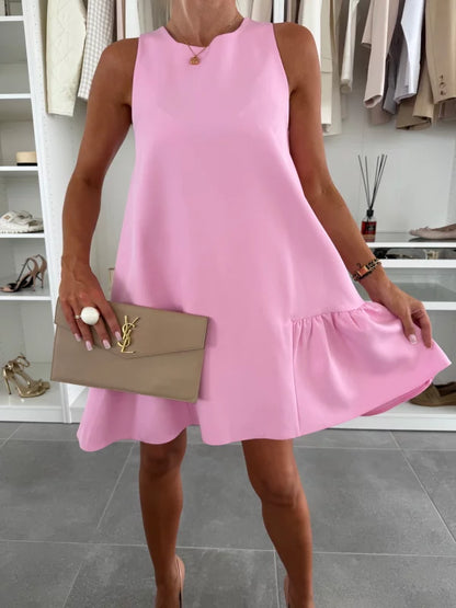ZAHIRA - VESTIDO CORTO SIN MANGAS